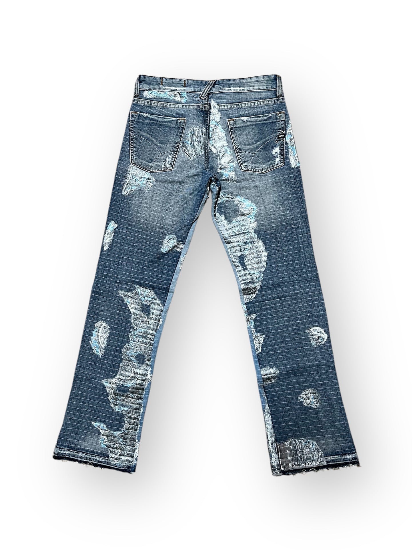 Jeans - “BORO FOULARD”