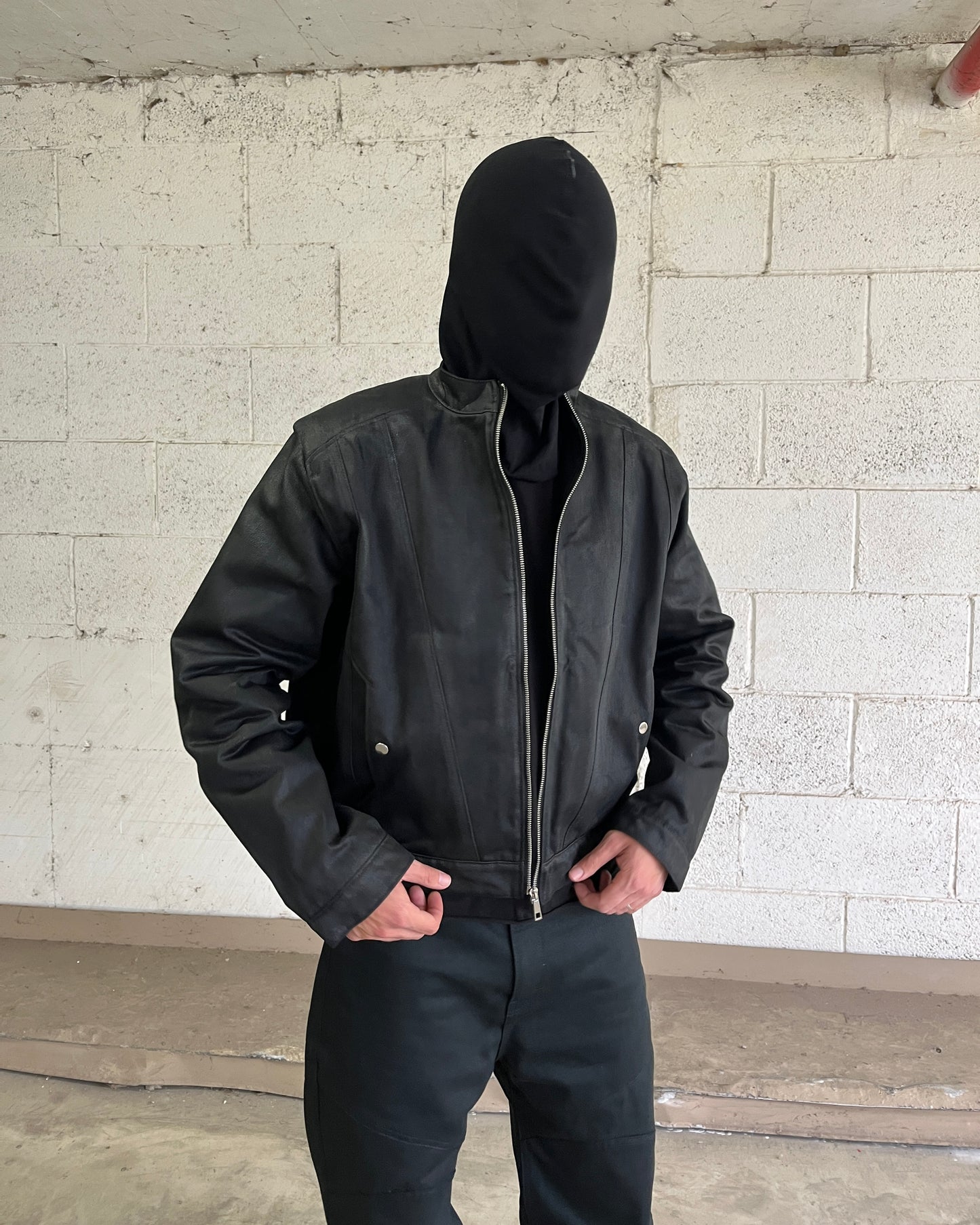 “BLACK WAXED JACKET”