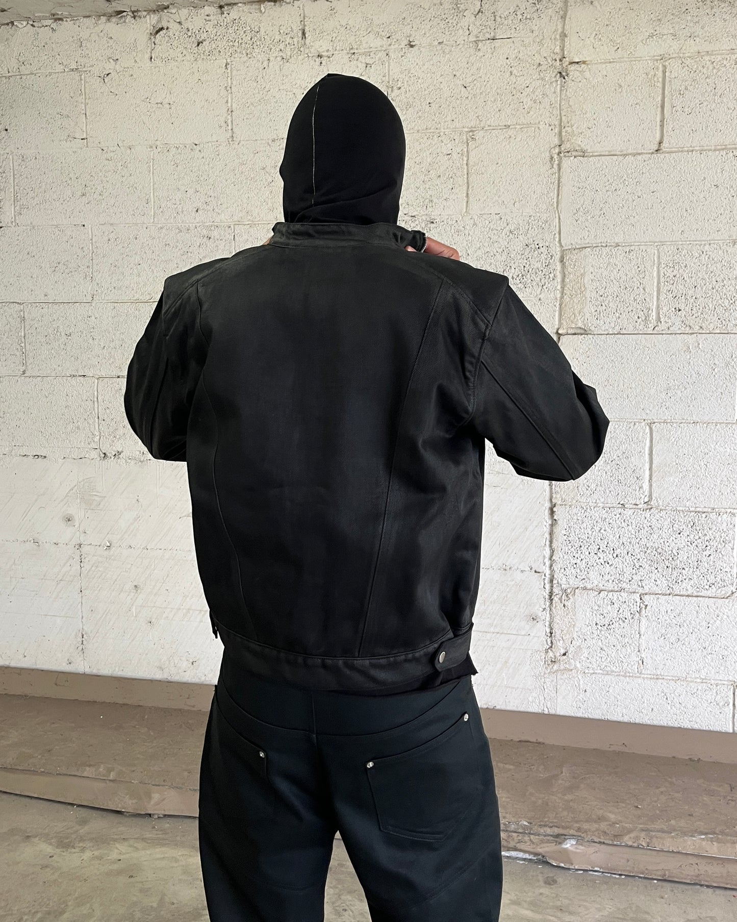 “BLACK WAXED JACKET”